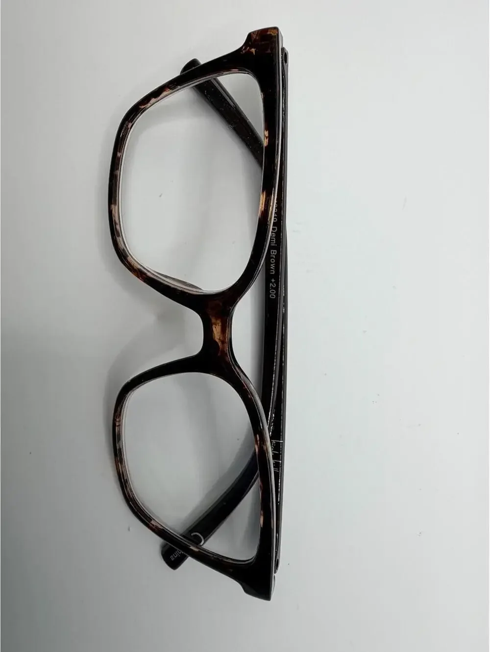 Nicole Miller New York NM2319 Demi‎ Brown +2.00 Reading Glasses Readers Women